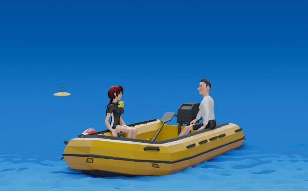 潜水员跳入海中开始潜水。图片下载