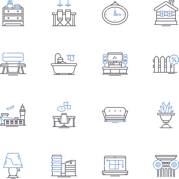 游戏室线图标收集游乐场图片下载