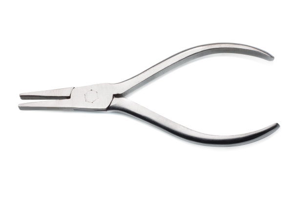 不锈钢接头隔离在白色图片下载