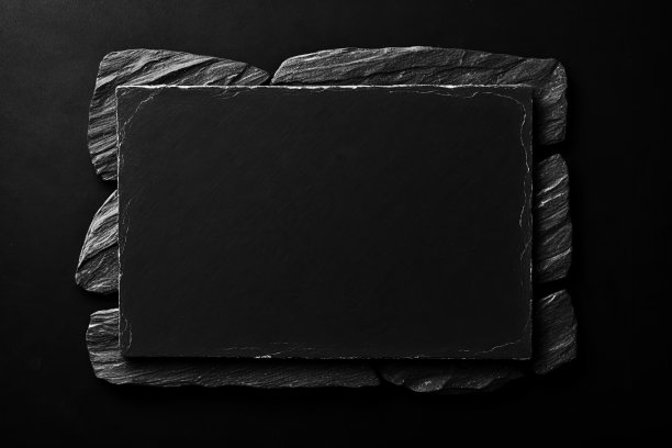 深色石材纹理配合岩石顶景，天然石材纹理。，暗背景显示或蒙太奇您的顶视图产品。图片下载