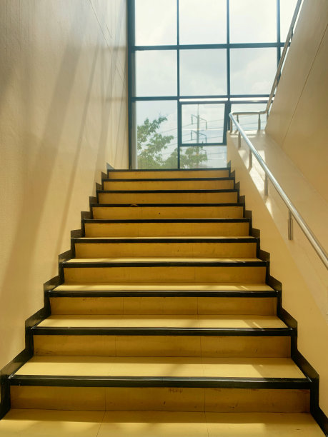 黄色防火梯图片下载