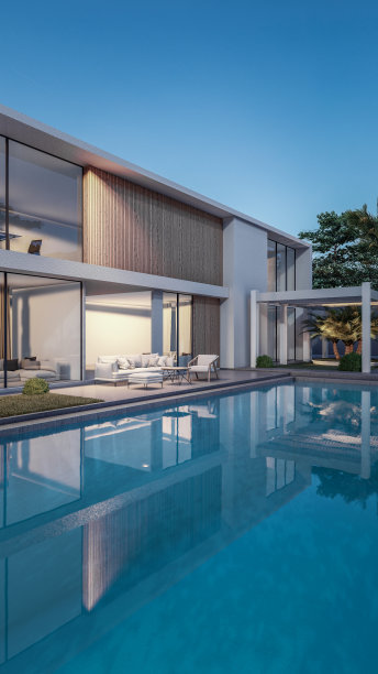 建筑3D渲染图图片下载