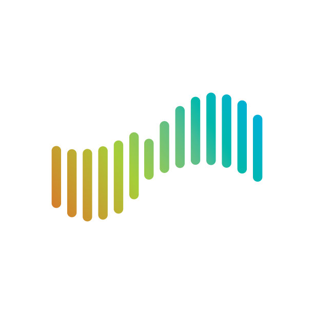 极光标志设计图标插图矢量模板图片下载