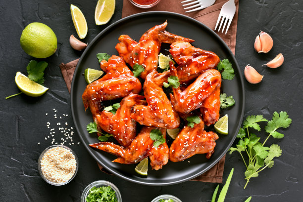 烤鸡翅图片下载