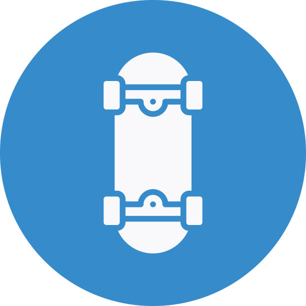 轮滑鞋，矢量图标，可以很容易地编辑图片下载