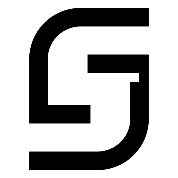 专业创新初始SJ标识和JS标识。字母SJ或JS最小优雅的字母组合。优质商业艺术字母符号和标志图片下载