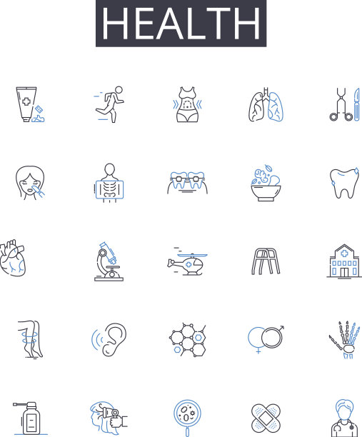 健康线图标收集健身健康图片下载