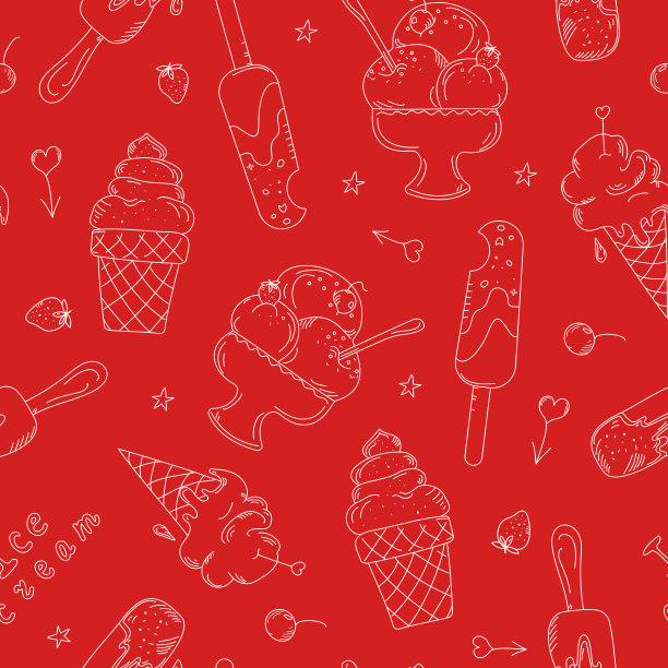 冰淇淋。模式。图片下载