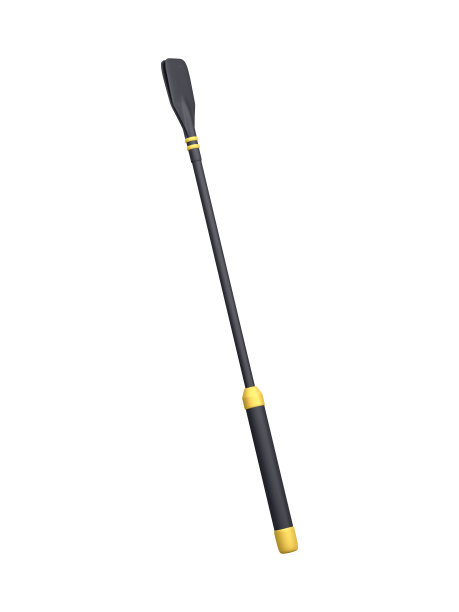 3d现实骑师鞭子图标隔离在白色背景。骑手控制马匹的诀窍。矢量图图片下载