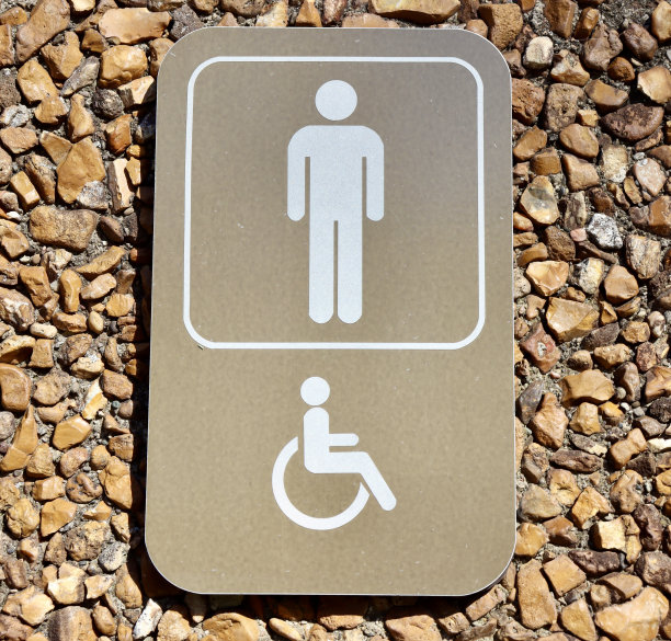 厕所标志图片下载