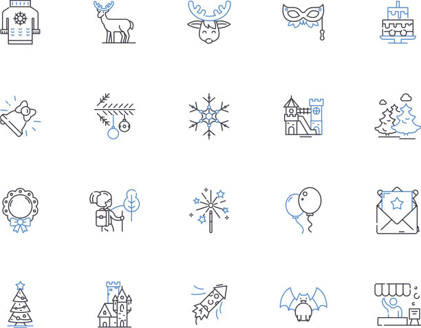 公司软件线图标收藏创新图片下载