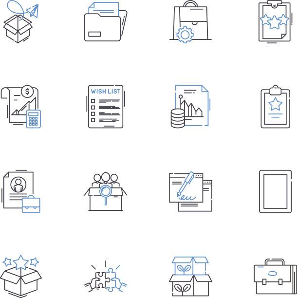 官方文书行图标收集图片下载