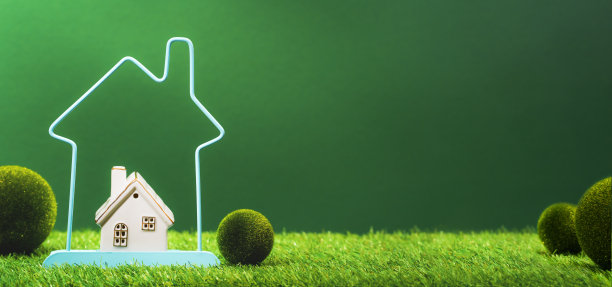 房地产。房屋保险保护或搬迁图片下载