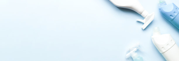 横幅平放清洁瓶。清洗模型。厕所清洁图片下载