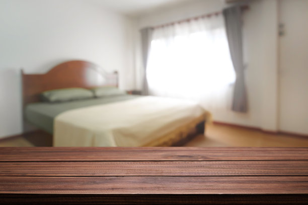 卧室和空木桌空间平台的产品展示。图片下载