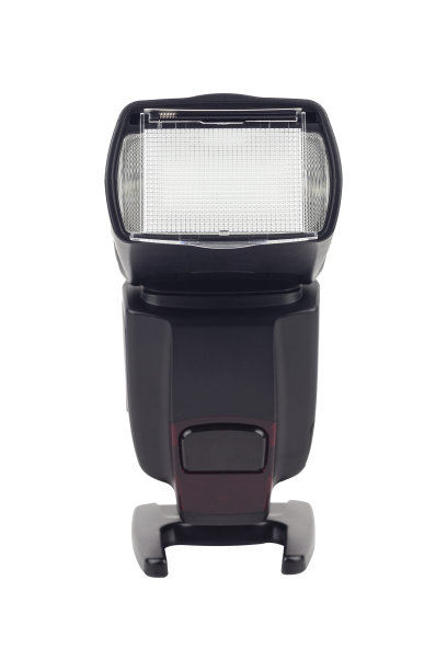 相机闪光灯与背景隔离图片下载