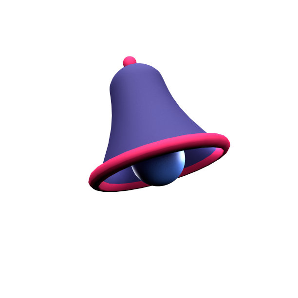 白色背景上的钟图标图片下载