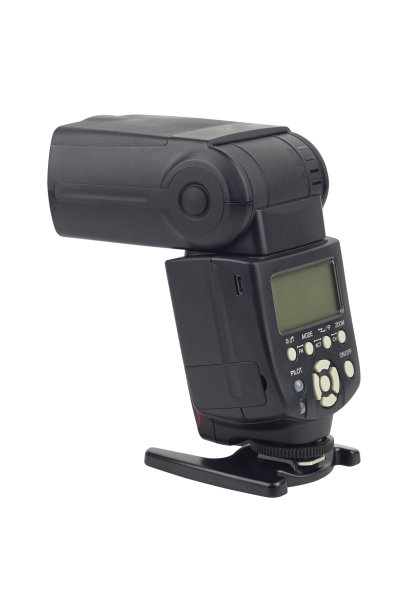 相机闪光灯与背景隔离图片下载