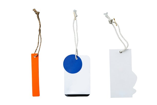 模型的一组空白标签。收集各种标签隔离图片下载