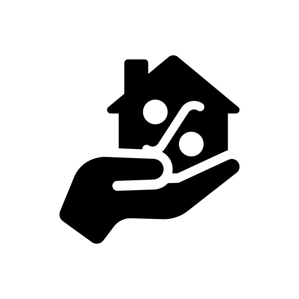 房屋贷款利率图标图片下载