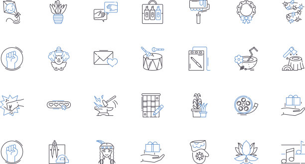 放松线图标收集宁静图片下载