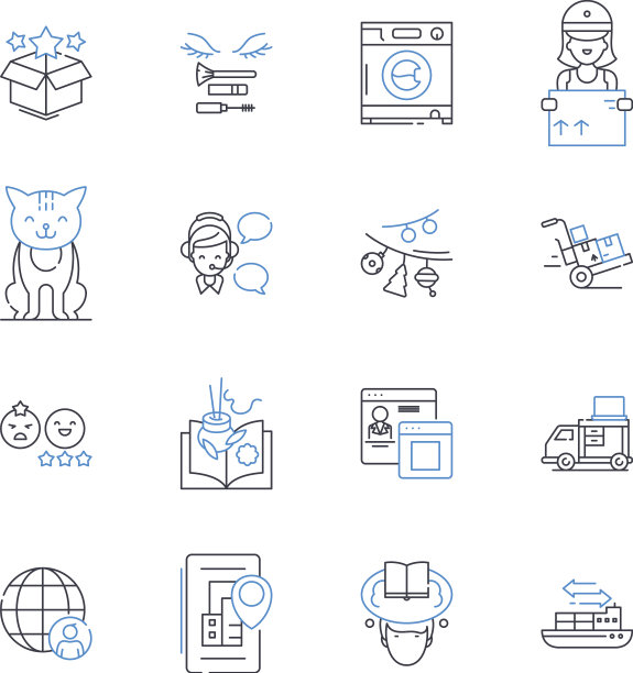 市民场馆线图标集合竞技场图片下载