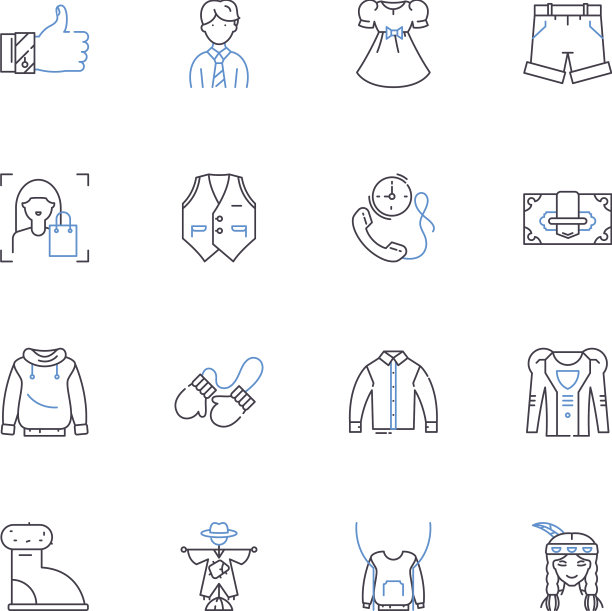 供应线图标收集采购图片下载