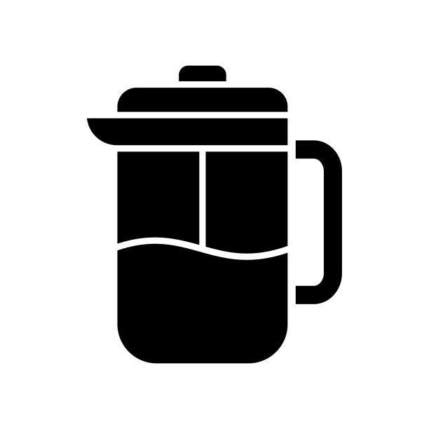 法国新闻图标矢量设计模板在白色背景图片下载