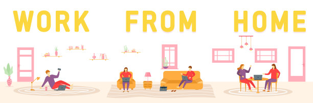 居家办公图片下载