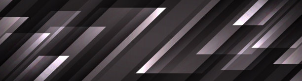三维黑白几何抽象背景在暗空间上重叠层，用对角线形状效果装饰。现代平面设计元素裁剪风格的横幅，传单，卡片，或小册子封面图片下载