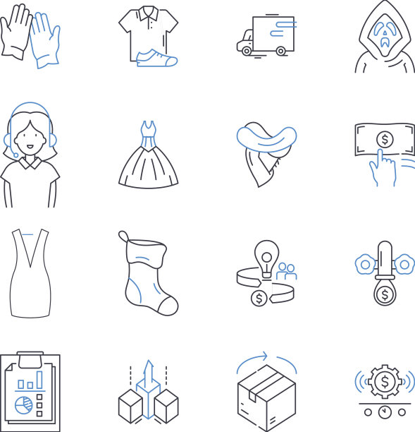 设计中心线图标集合创意图片下载