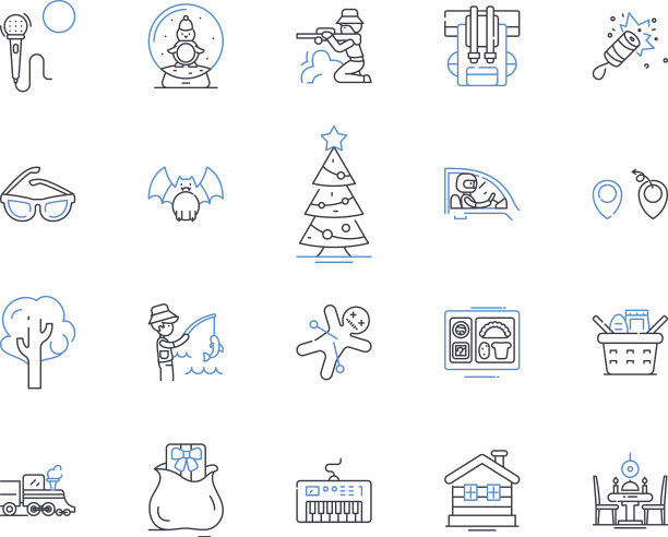 节庆代理行图标收集活动图片下载