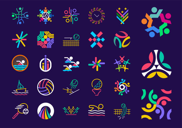 独特的运动造型。图片下载