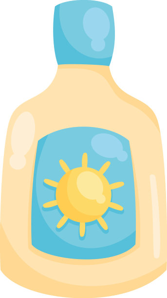 防晒保湿霜设计图片下载