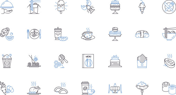 牧场线图标收集牛仔牛图片下载