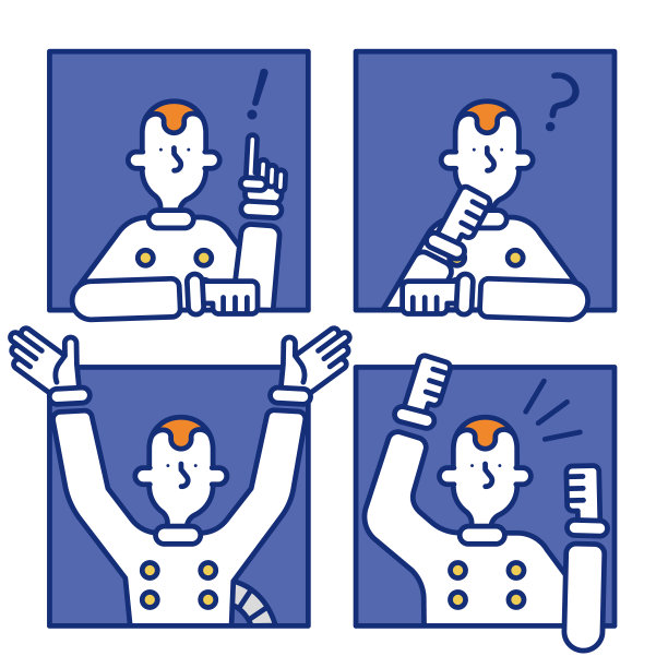 一个穿着太空服的人的简单图标集图片下载