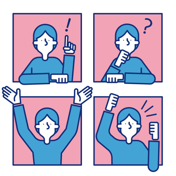 休闲男人的简单图标集(B)图片下载