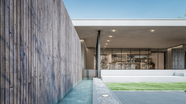 建筑3D渲染图图片下载