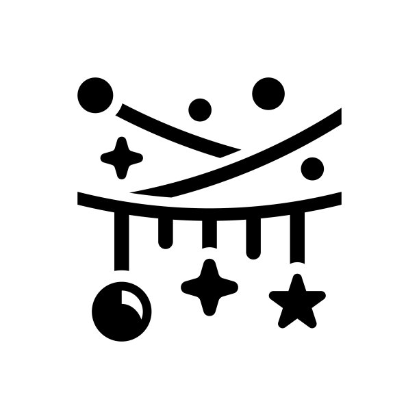 圣诞灯泡图标图片下载