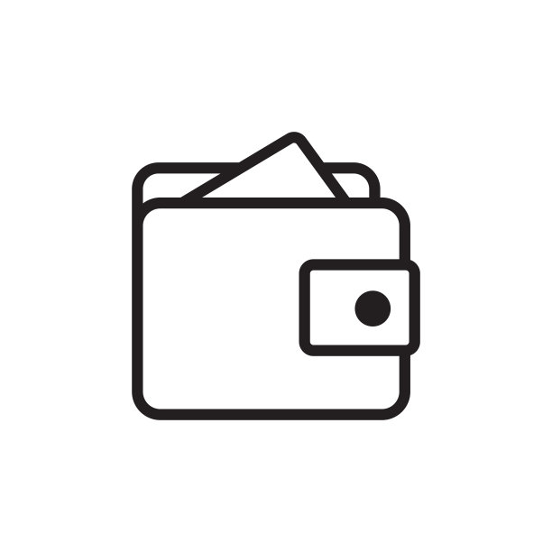 钱包图标设计矢量模板图片下载