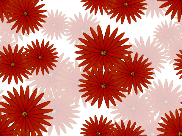 无缝花卉图案。图片下载