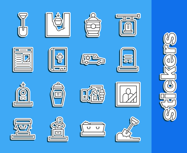 设线铲在地上悼念照片图片下载