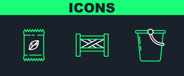 套线桶里装着满满的一袋种子图片下载