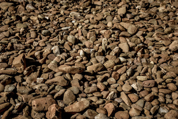 小石头地板作为背景。图片下载