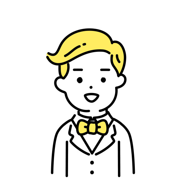 可爱人物插画系列_富人_微笑图片下载