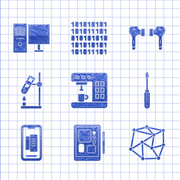 设置咖啡机图文平板神经网络图片下载