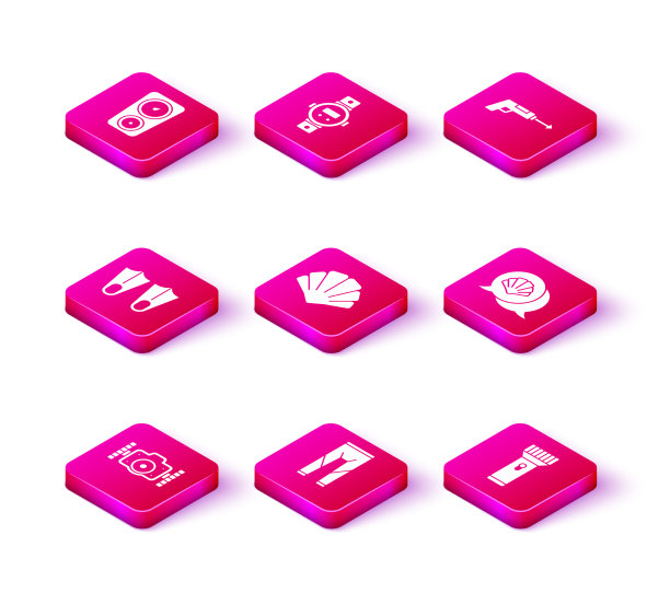 设置照片相机潜水服橡胶脚蹼图片下载