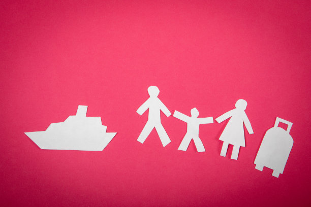 乘游轮旅行的概念。论文的数据图片下载