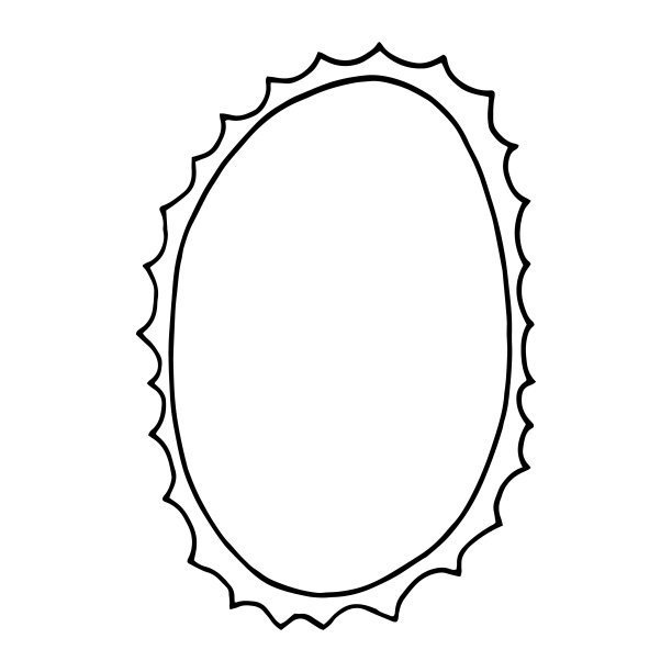 框架手绘涂鸦风格。边框装饰的照片和图片。图片下载