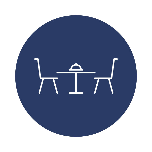 椅子，餐厅，桌子，餐厅餐桌图标图片下载